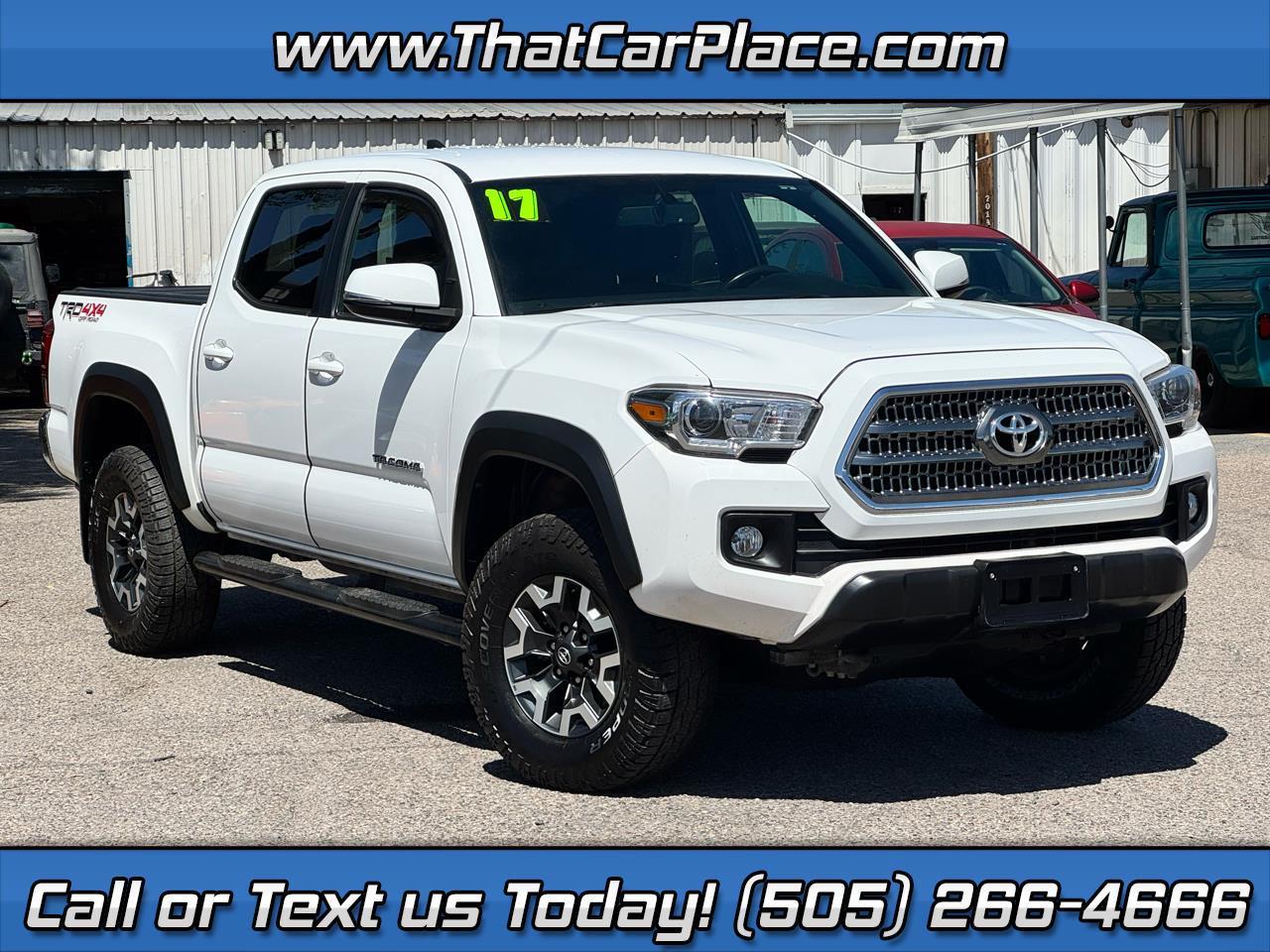 2017 Toyota Tacoma SR5 Double Cab Long Bed V6 6AT 4WD