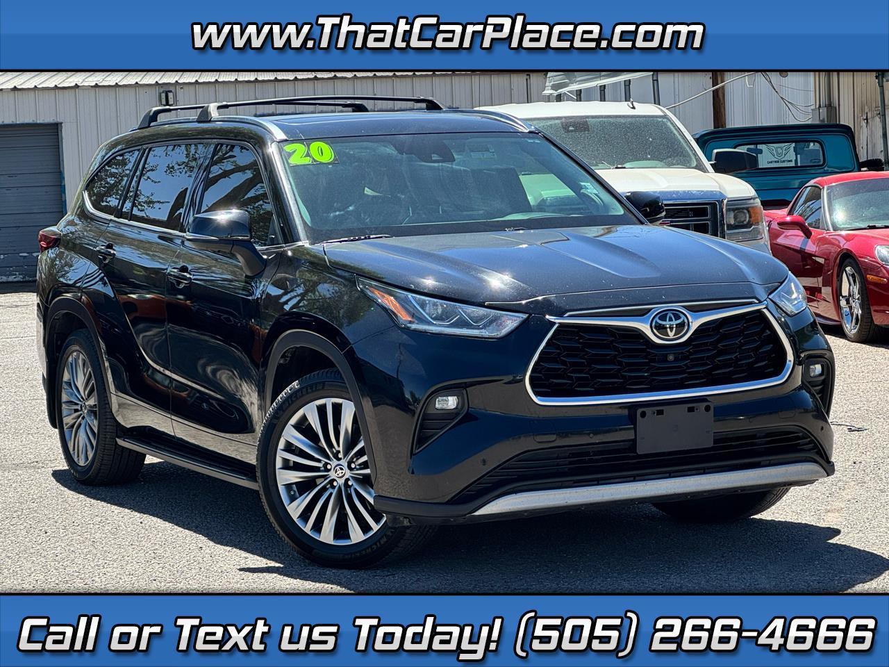 2020 Toyota Highlander Platinum AWD V6