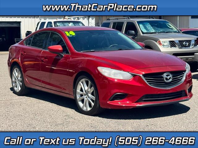Red 2014 Mazda MAZDA6 Sedan Front-Wheel Drive Automatic