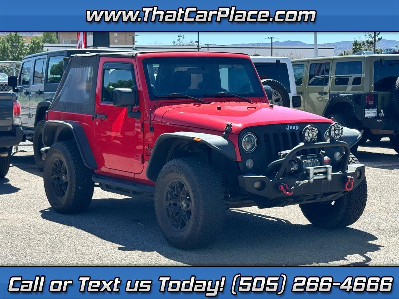 2016 Jeep Wrangler Sport 4WD