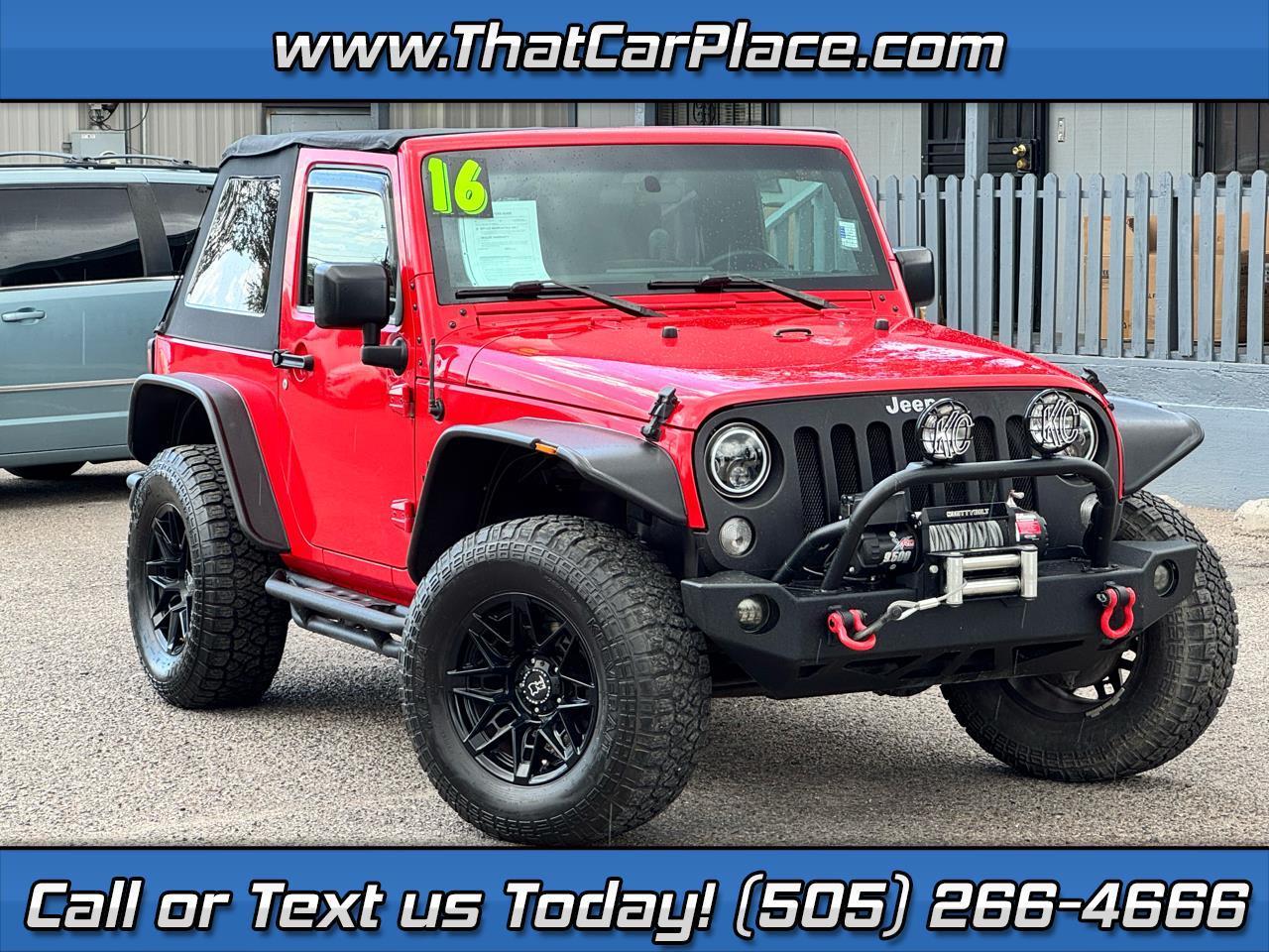 2016 Jeep Wrangler Sport 4WD