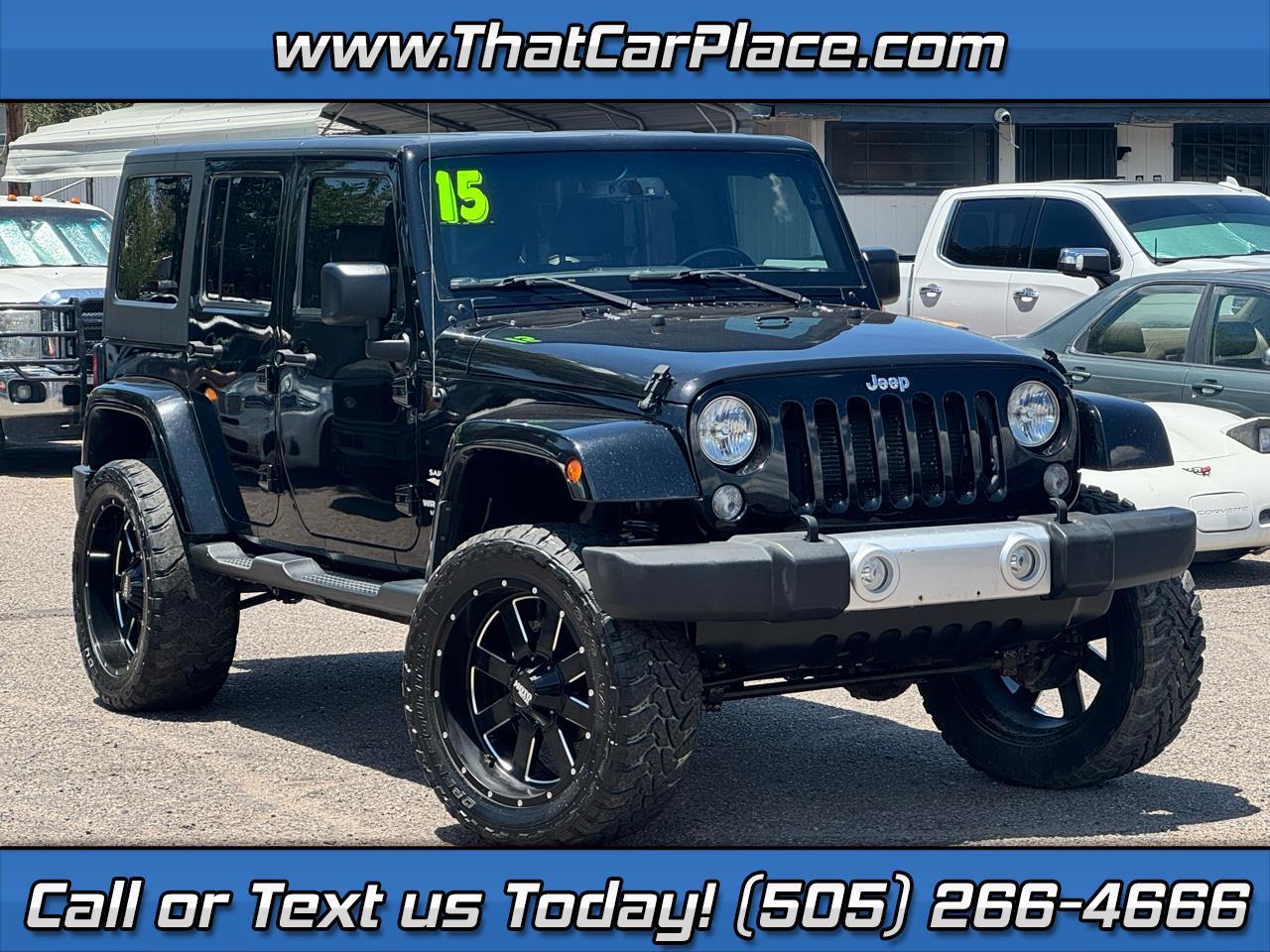 2015 Jeep Wrangler Unlimited Sahara 4WD