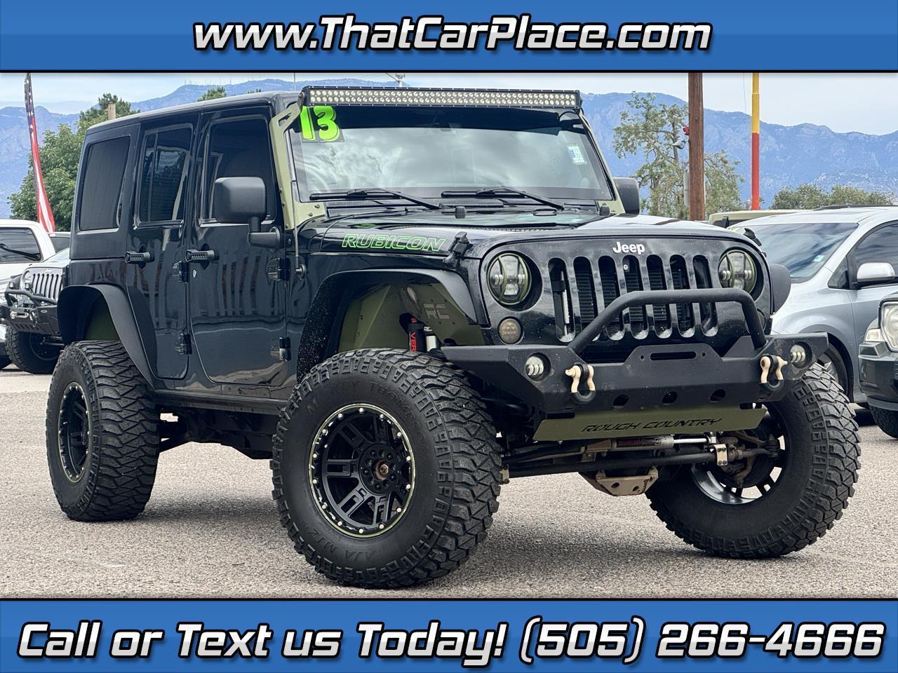 2013 Jeep Wrangler Unlimited Rubicon 4WD
