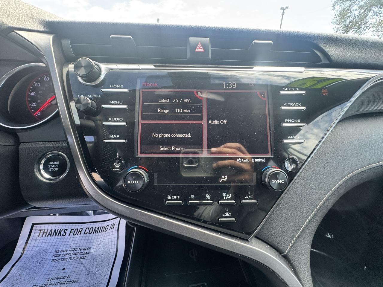 Toyota Camry XSE 2019