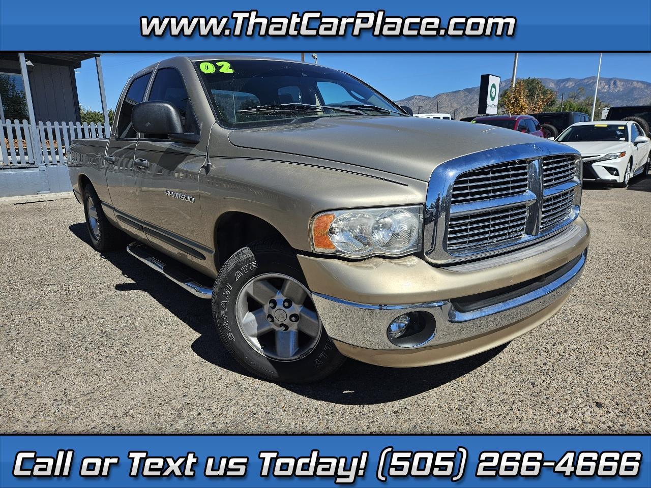 2002 Dodge Ram 1500 ST Quad Cab Short Bed 2WD