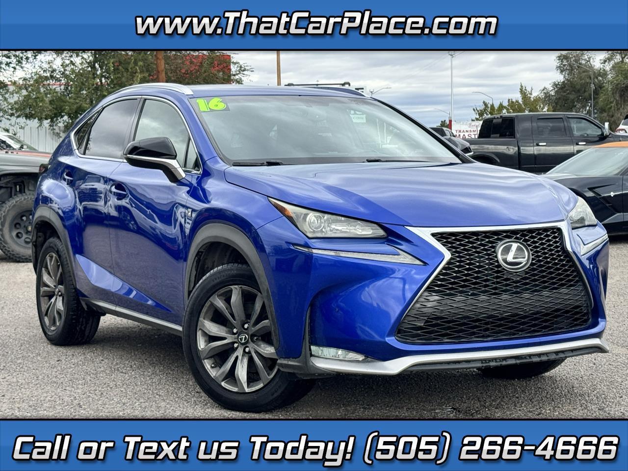 2016 Lexus NX 200t F Sport 4D SUV FWD