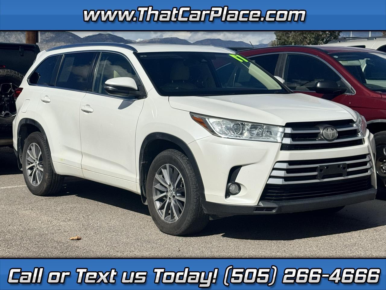 2017 Toyota Highlander XLE AWD V6