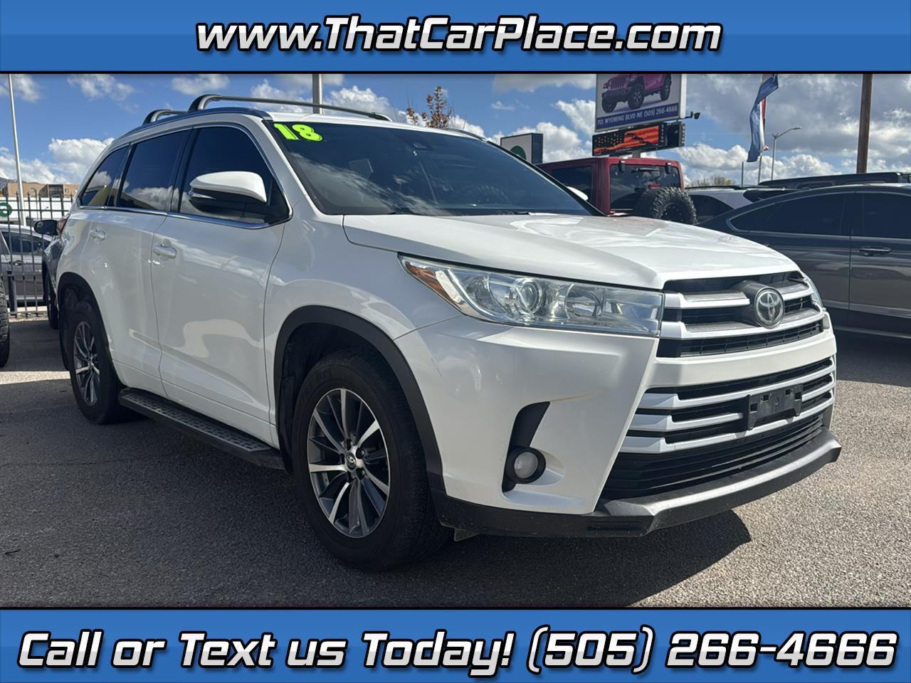 2018 Toyota Highlander SE FWD V6