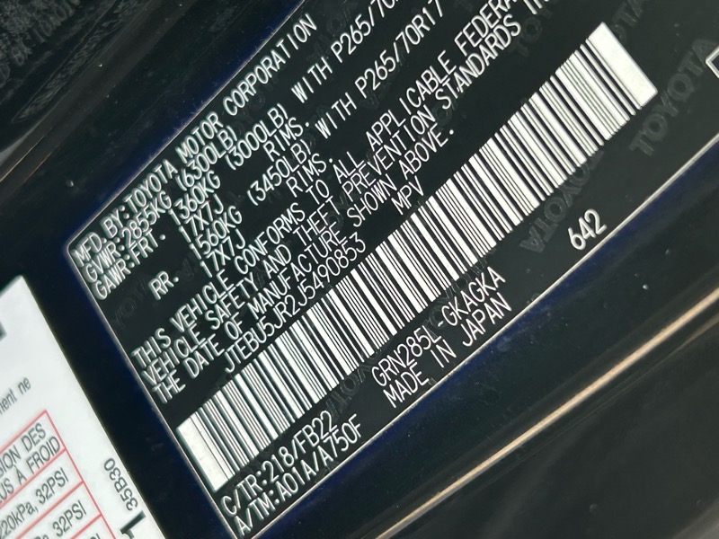 2018 Toyota 4Runner SR5 V6 4WD