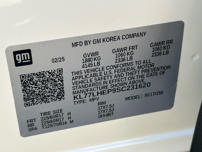 Chevrolet Trax LT 2025