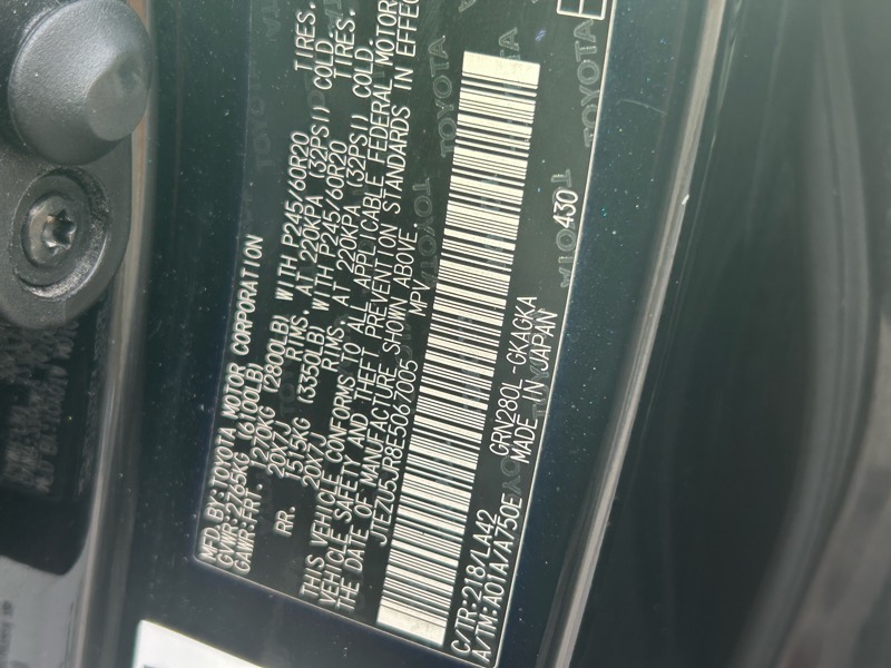 Toyota 4Runner Limited 2WD V6 2014