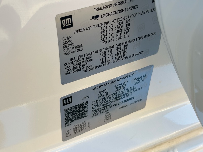 Chevrolet Silverado 1500 LT Crew Cab 2WD 2024