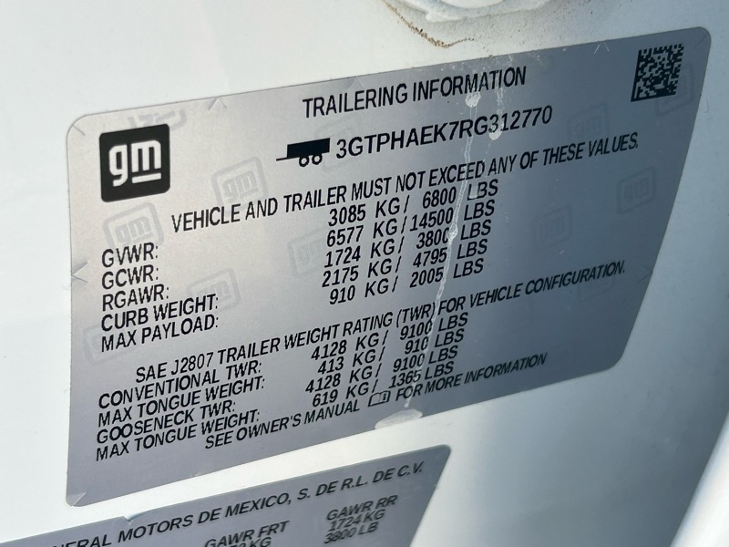 GMC Sierra 1500 Pro Crew Cab Short Box 2WD 2024