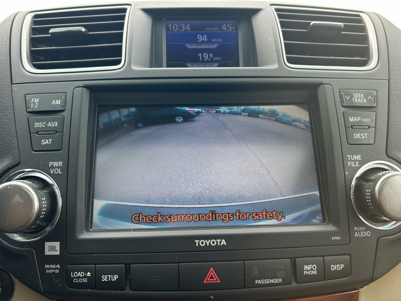 Toyota Highlander Limited 4WD 2012