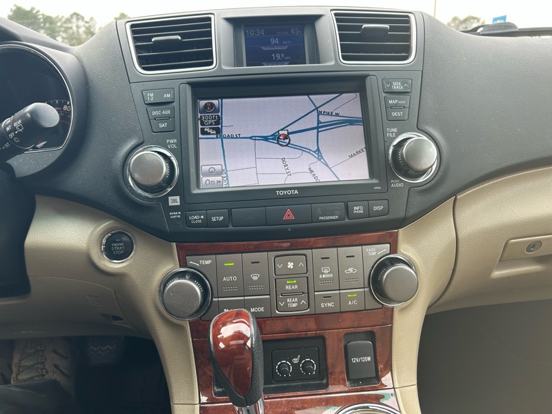 Toyota Highlander Limited 4WD 2012