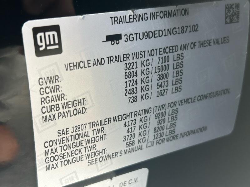 GMC Sierra 1500 Limited SLT Crew Cab Short Box 4WD 2022