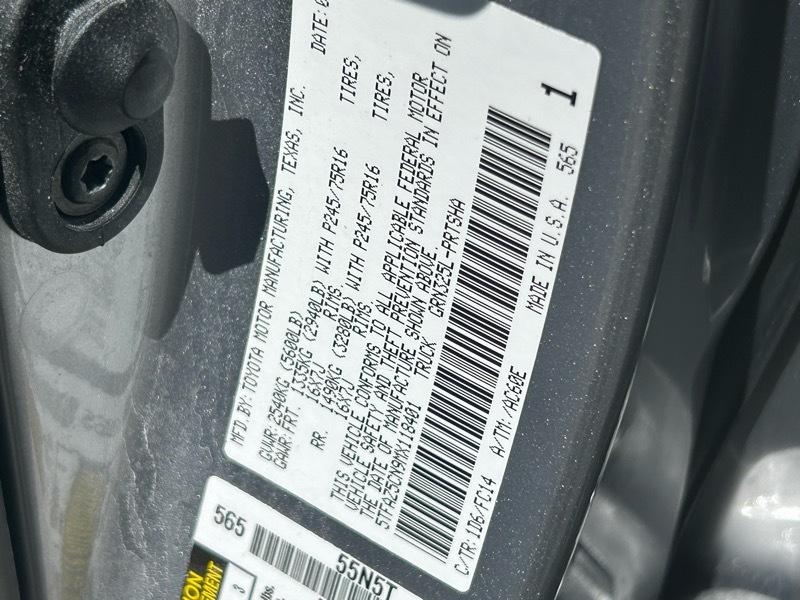 Toyota Tacoma SR5 Double Cab Long Bed V6 6AT 2WD 2021