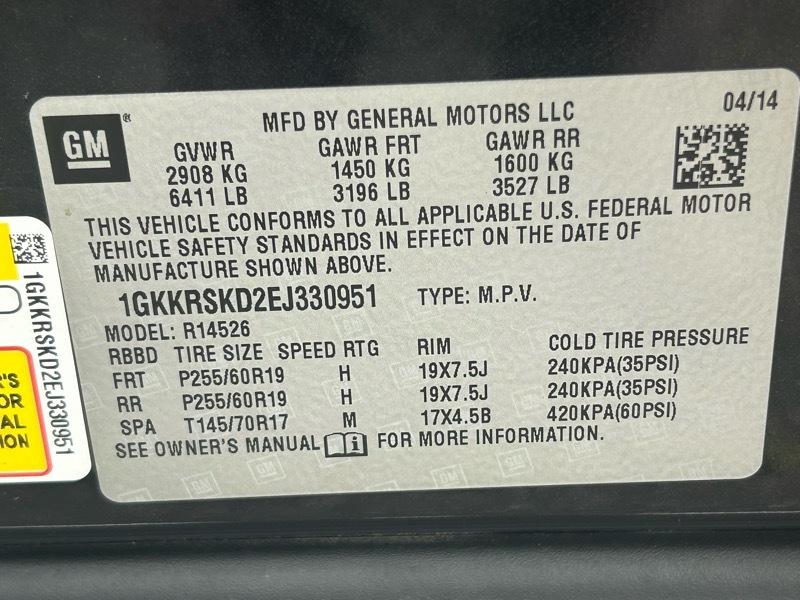 GMC Acadia SLT-2 FWD 2014