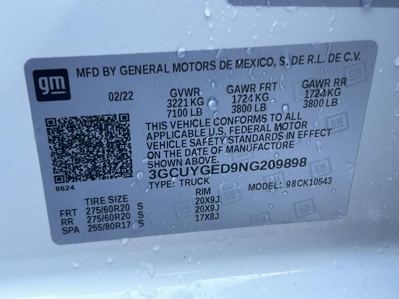 Chevrolet Silverado 1500 LTD 4WD Crew Cab 147" LTZ 2022