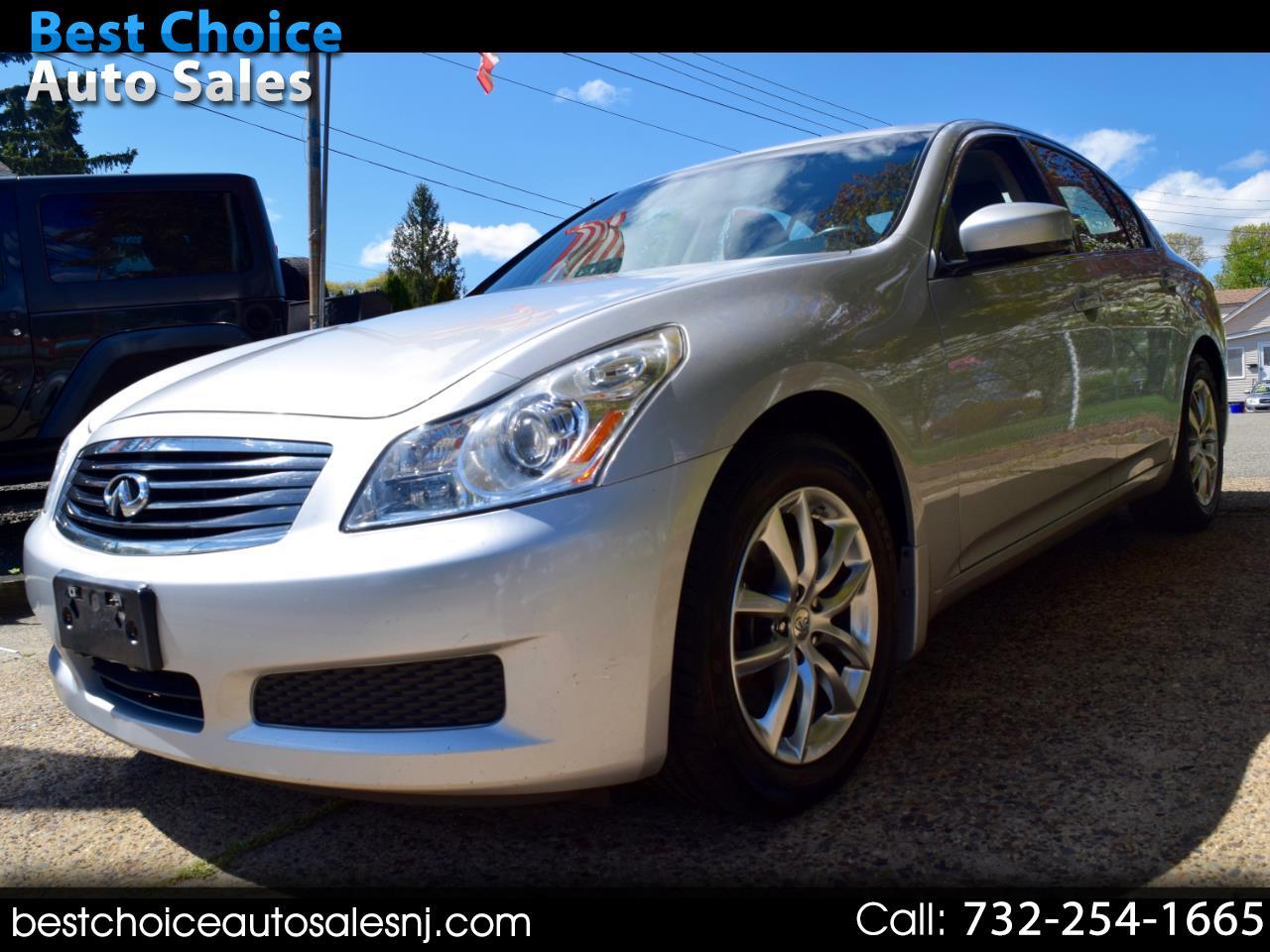 Used 2009 Infiniti G37 Sedan 4dr x AWD for Sale in Sayreville NJ 08872