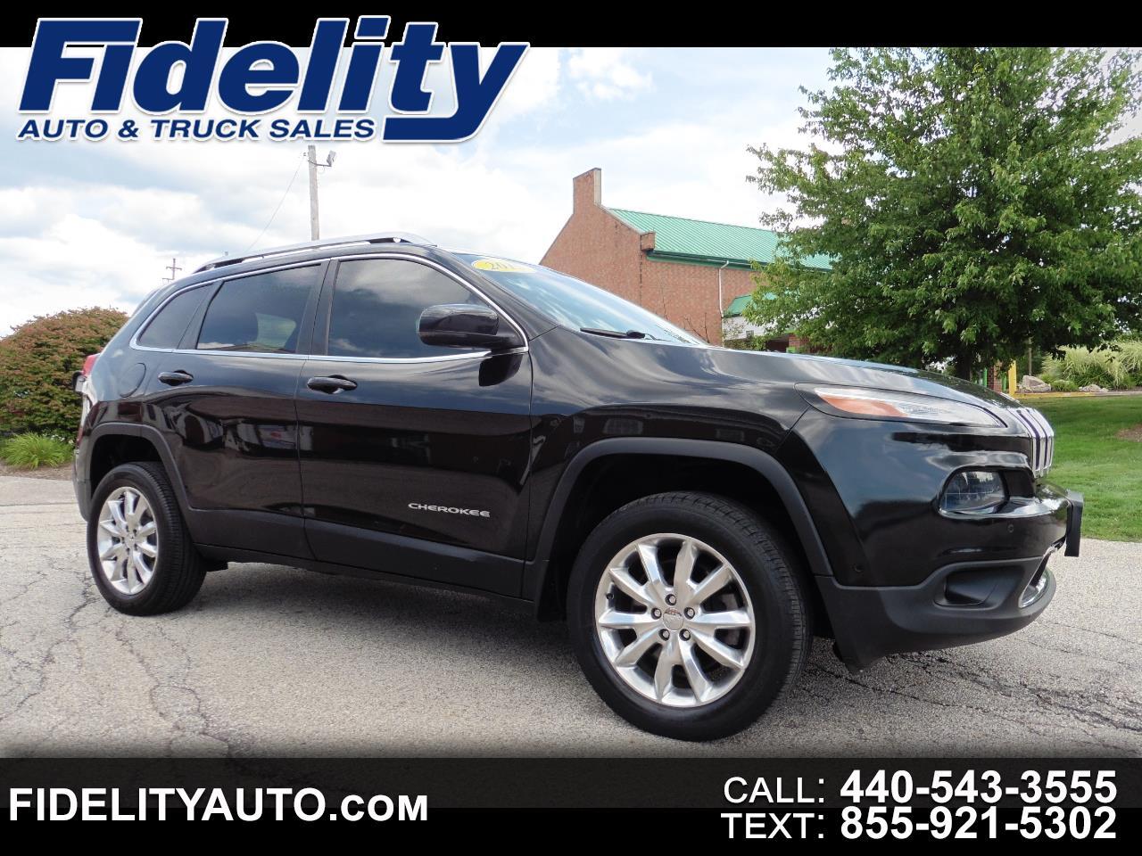 2015 Jeep Cherokee 4dr Limited 4WD