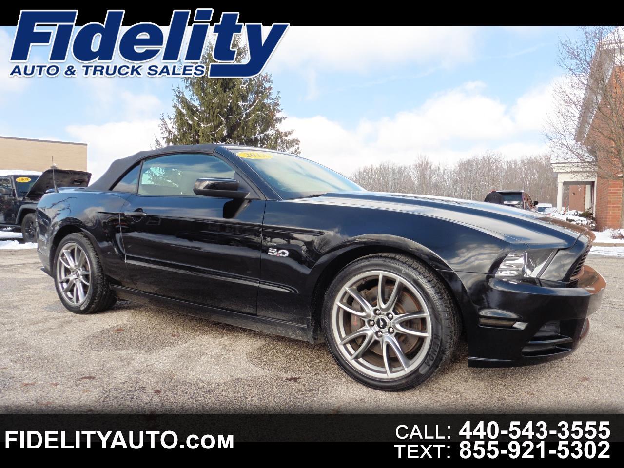 2013 Ford Mustang 5.0L V8 2D CONVERTIBLE GT