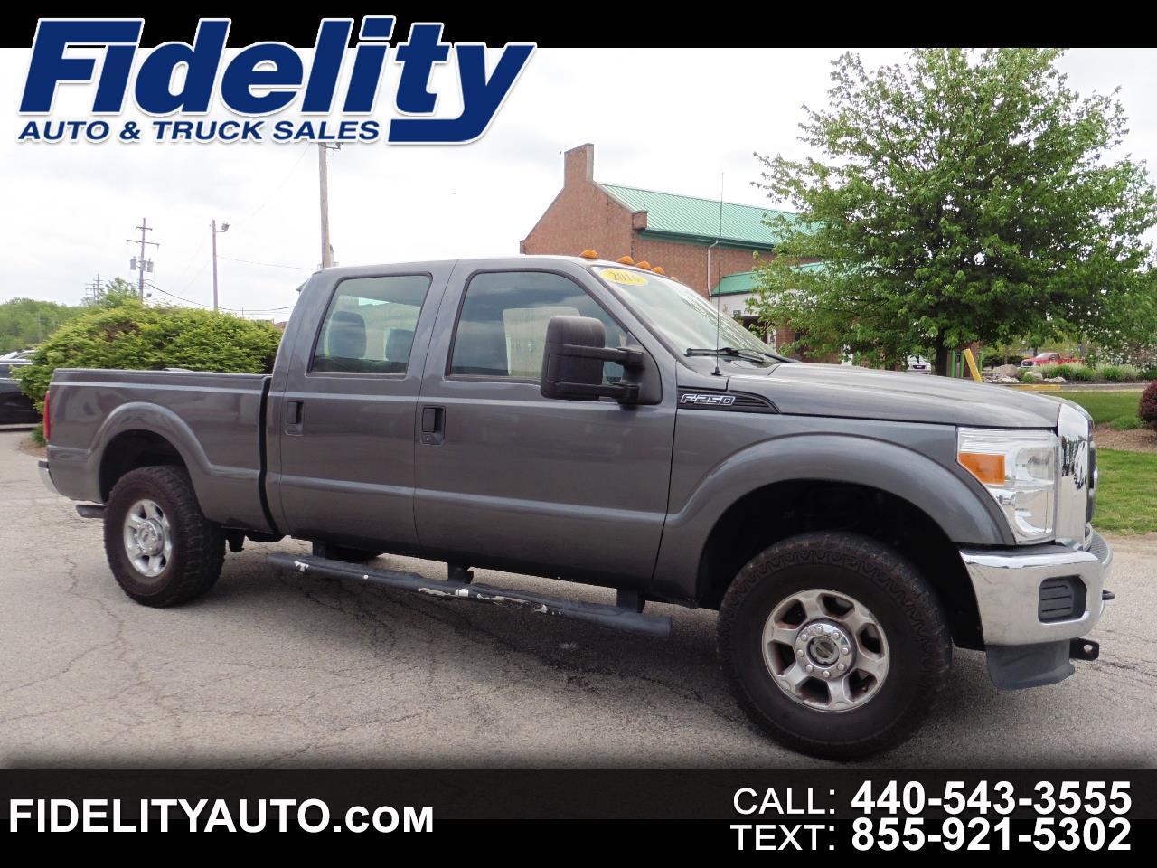 2016 Ford F-250 SD XL Crew Cab Short Bed 4WD