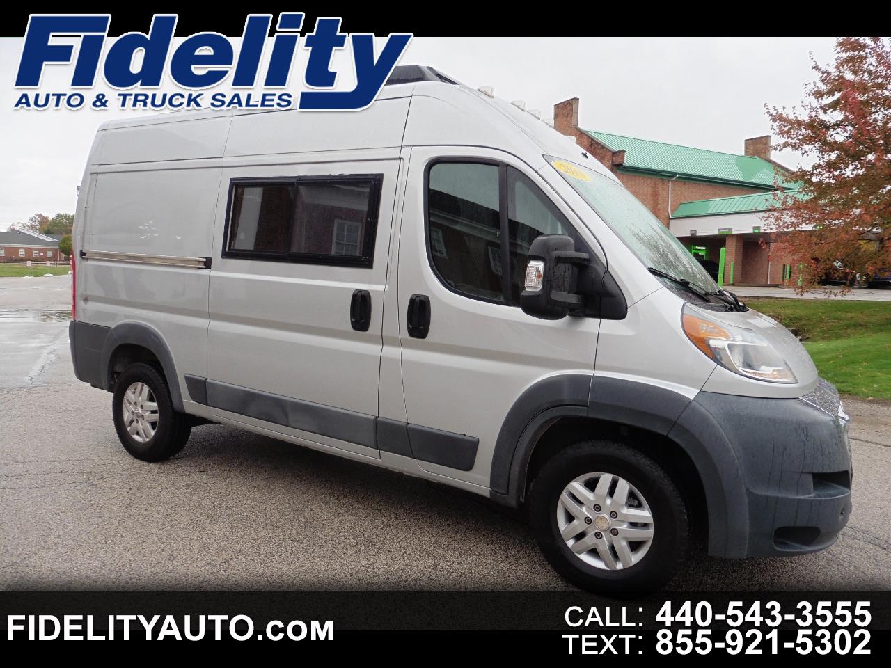 2018 RAM Promaster 1500 High Roof 136-in. WB FOOD TRUCK REFRIGERATED