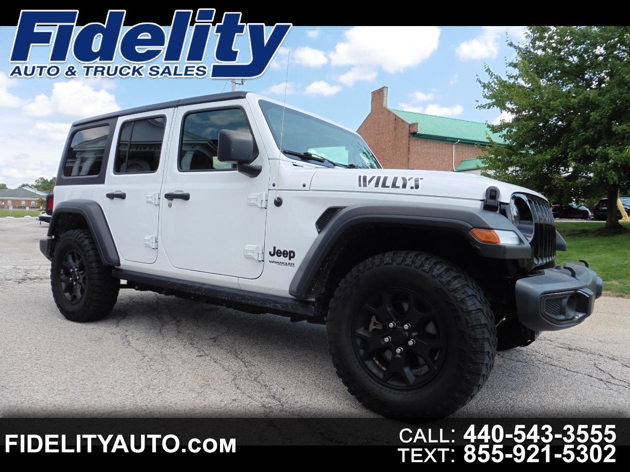 2021 Jeep Wrangler Unlimited Willys Sport 4x4