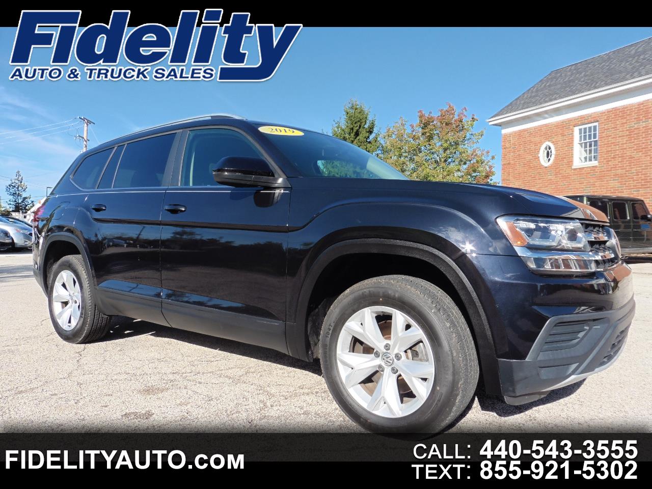 2019 Volkswagen Atlas 3.6L V6 S 4MOTION