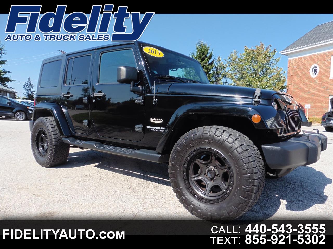 2013 Jeep Wrangler 4WD 4dr Unlimited Sahara