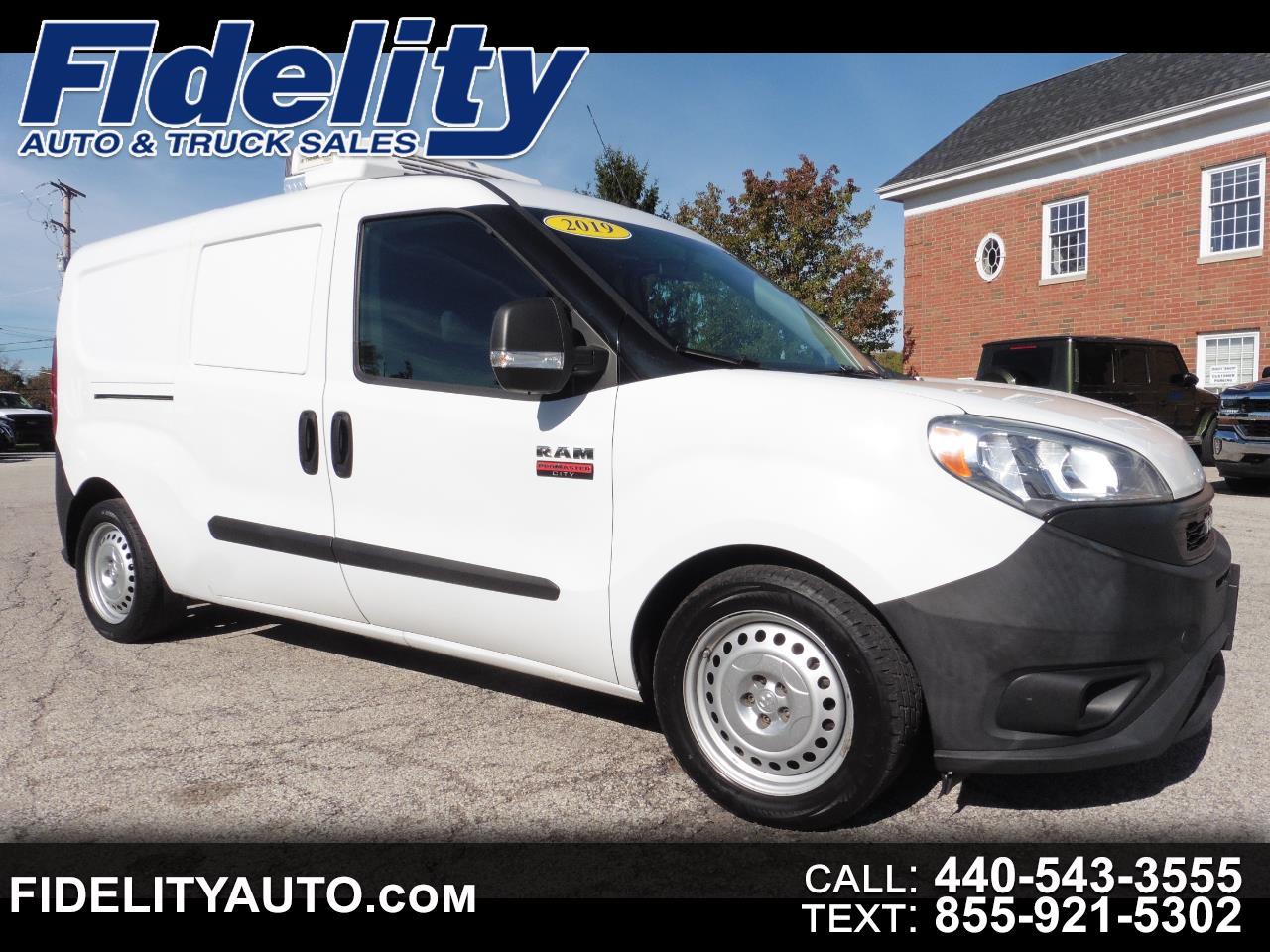 2019 RAM ProMaster City Tradesman Refrigerated Cargo Van