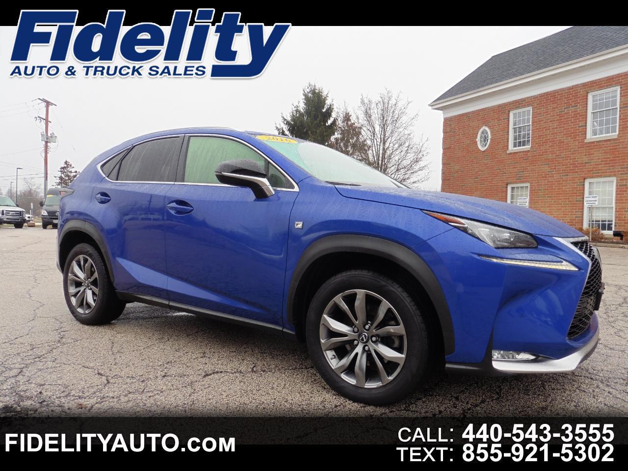 2016 Lexus NX 200t F Sport 4D SUV FWD