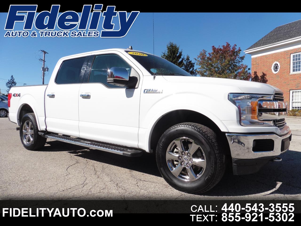 2020 Ford F-150 4WD SuperCrew 145" Lariat