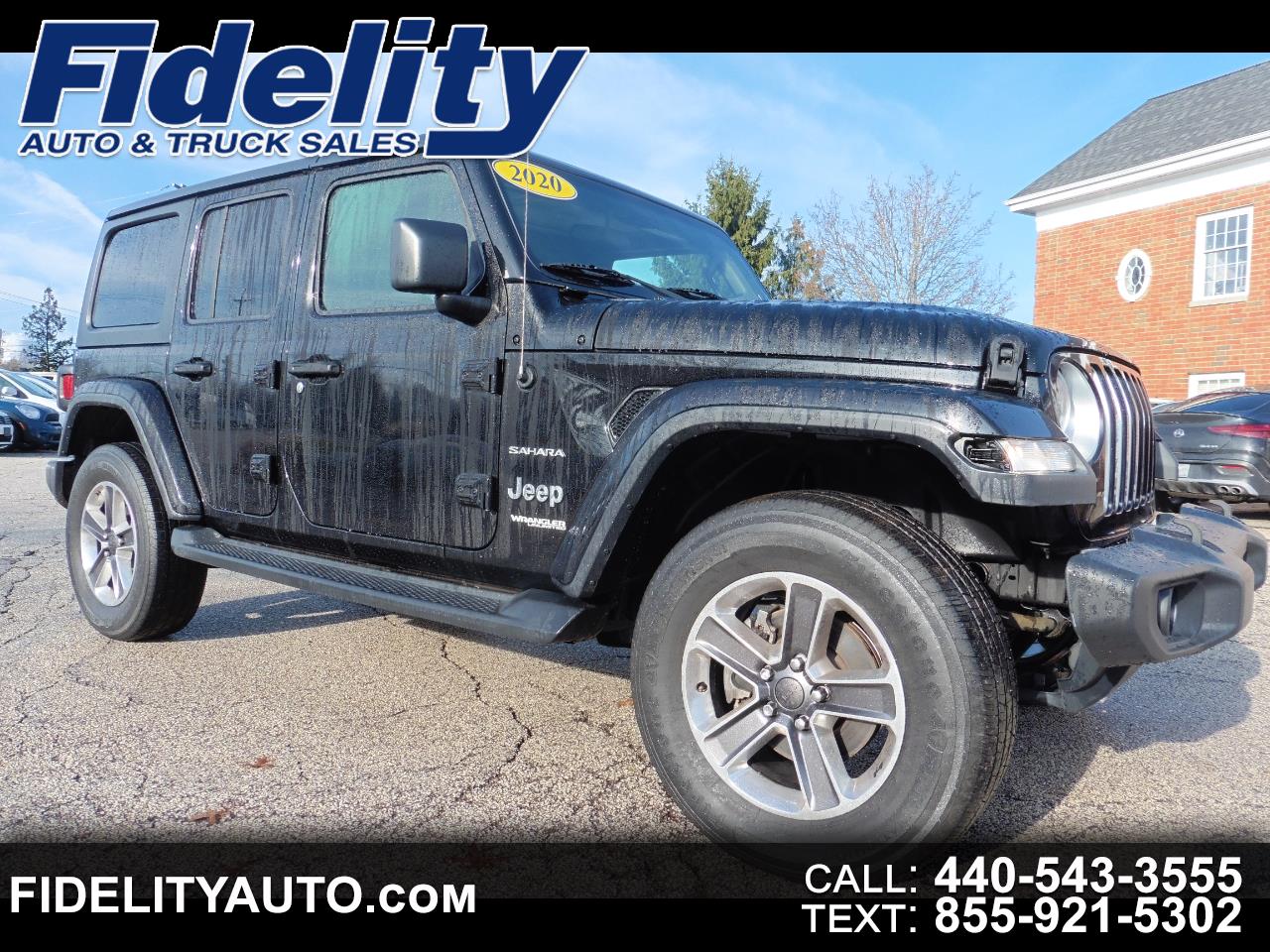 2020 Jeep Wrangler Sahara Unlimited 4x4