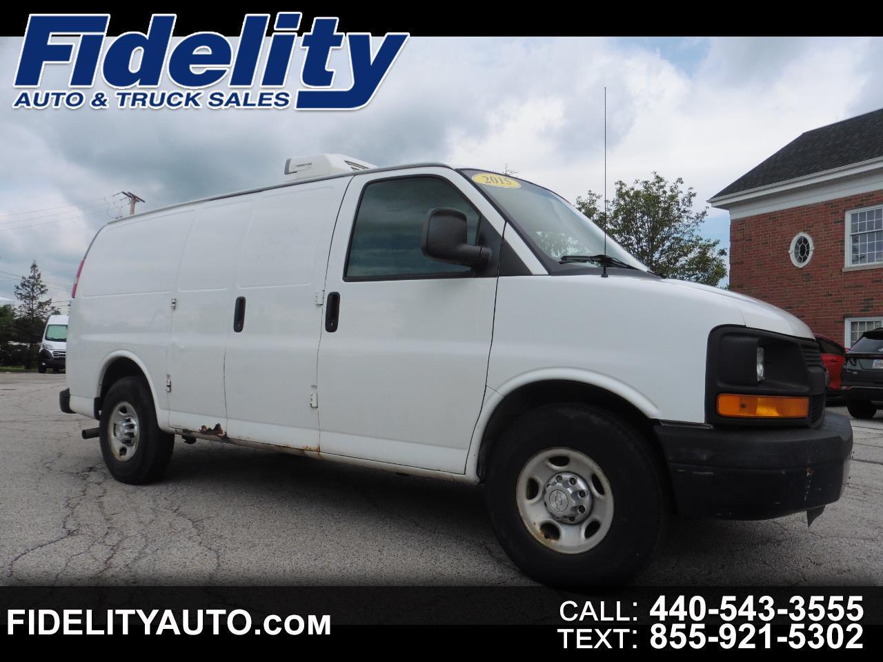 2015 Chevrolet Express 2500 Refrigerated Cargo Thermo King V300