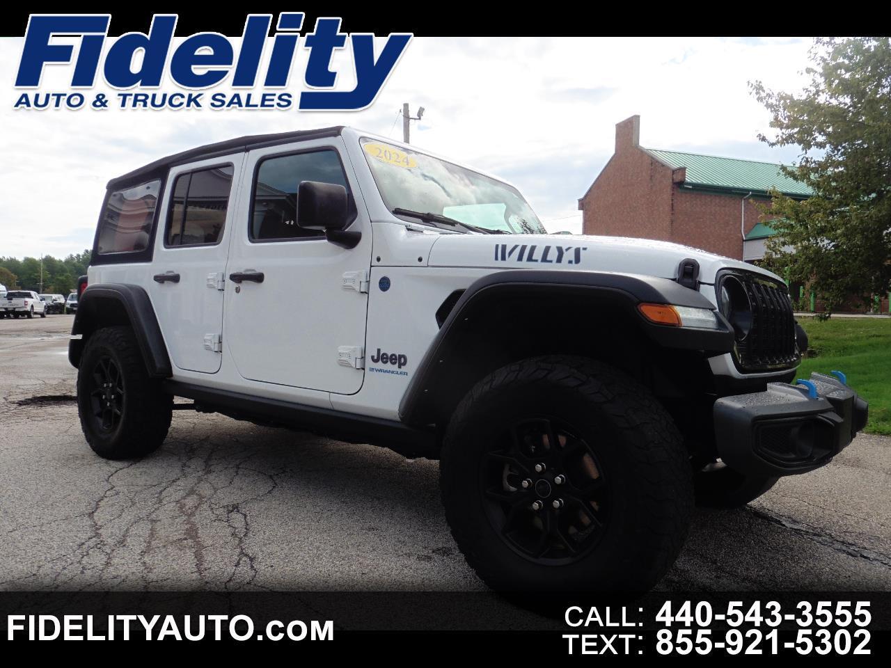 2024 Jeep Wrangler 4xe 4XE Unlimited Willy's 4WD