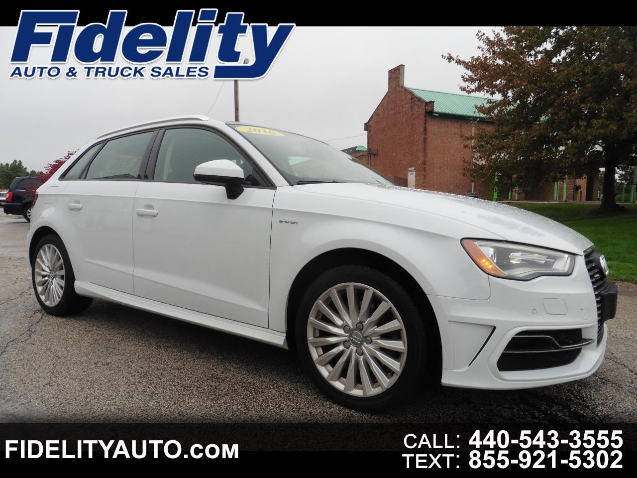 2016 Audi A3 e-tron 4dr HB Premium