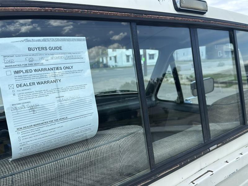 Ford F-250 Reg. Cab 2WD 1991