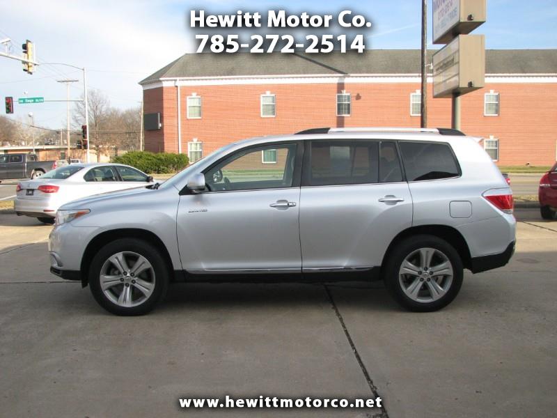 Used 2013 Toyota Highlander Limited 4WD for Sale in Topeka KS 66604 Hewitt Motor Co.