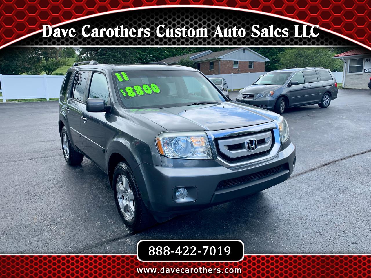 used 2011 honda pilot 4wd 4dr ex l for sale in bellefontaine oh 43311 dave carothers custom auto sales llc dave carothers custom auto sales llc