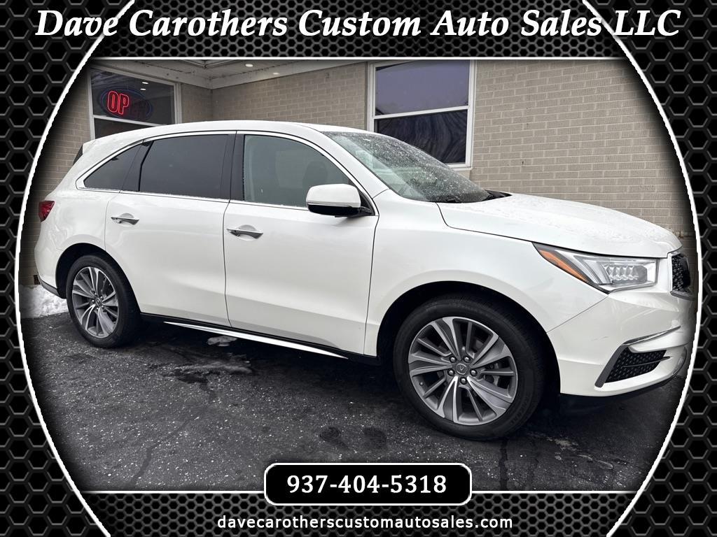 2018 Acura MDX SH-AWD 9-Spd AT w/Tech Package
