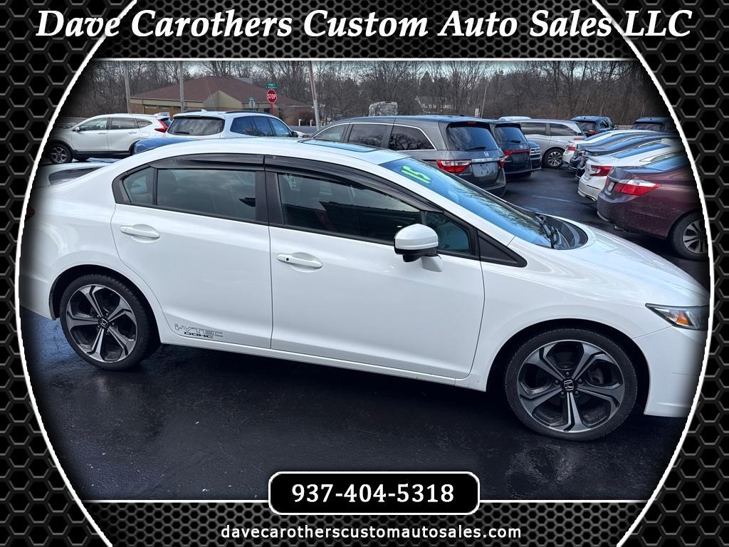 2015 Honda Civic Si Sedan 6-Speed MT