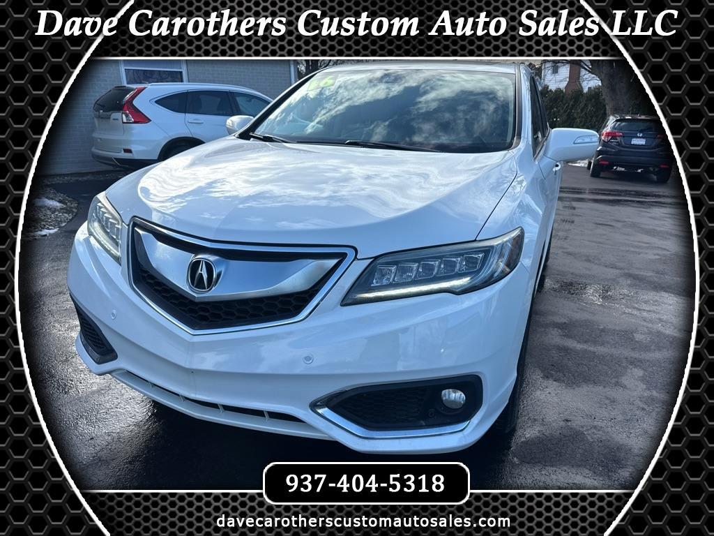 2016 Acura RDX 6-Spd AT AWD w/Advance Package