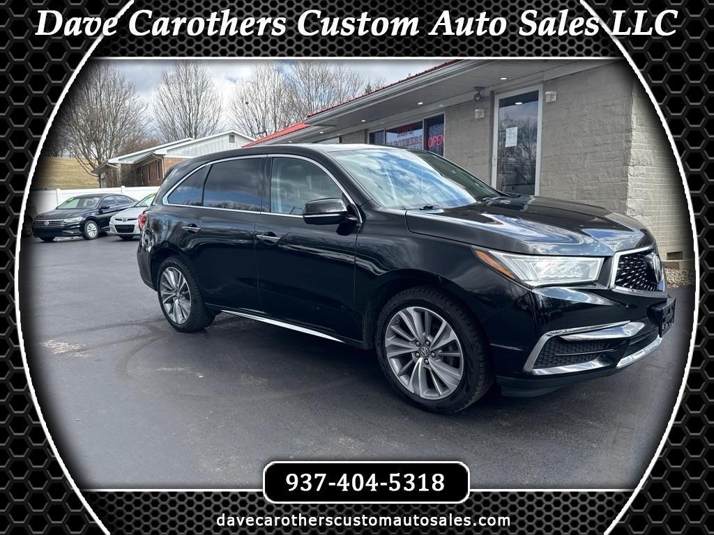 2018 Acura MDX SH-AWD 9-Spd AT w/Tech Package