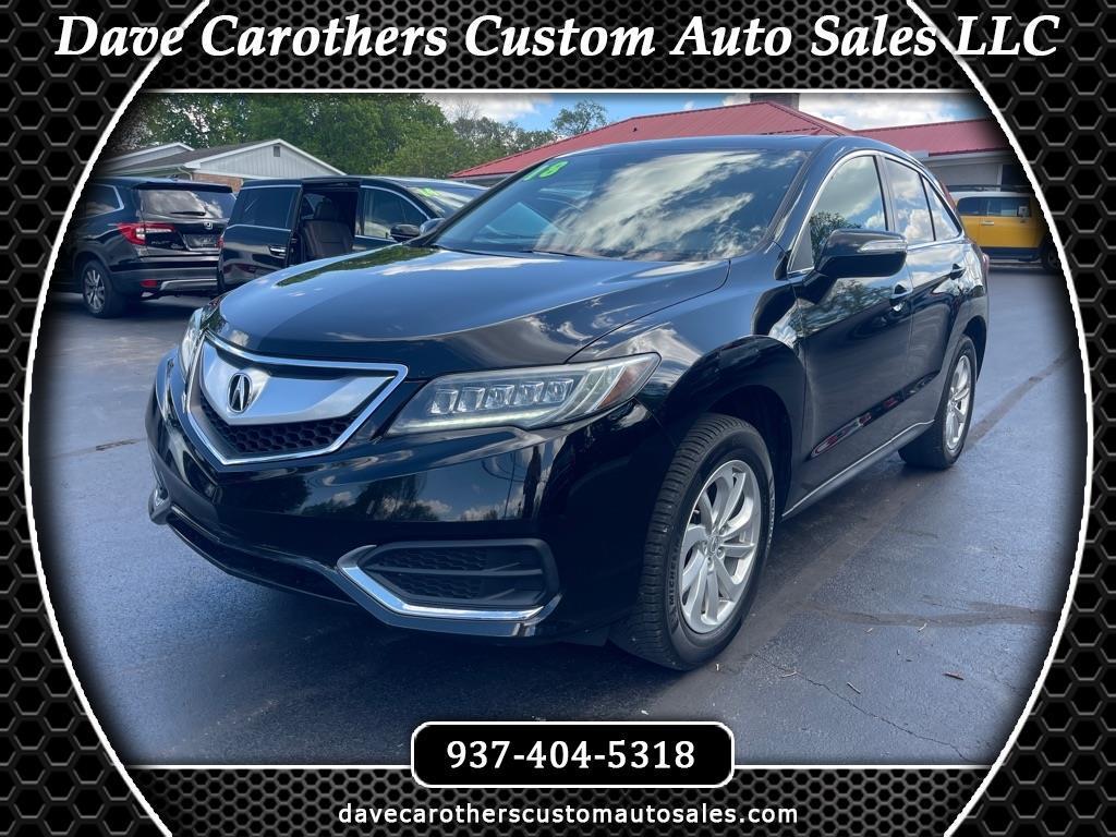 2018 Acura RDX 6-Spd AT AWD w/ Technology Package