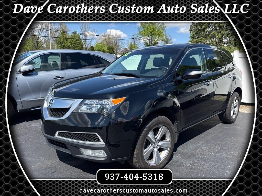 2012 Acura MDX 6-Spd AT w/Tech and Entertainment Package