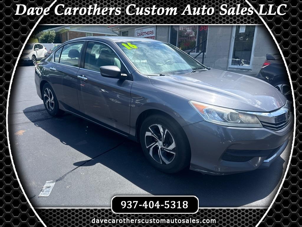 2016 Honda Accord EX Sedan CVT