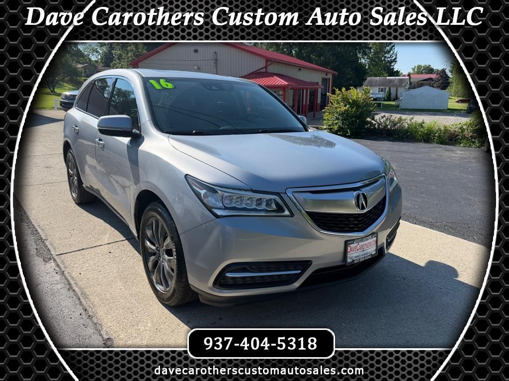 2016 Acura MDX SH-AWD 9-Spd AT w/Tech Package