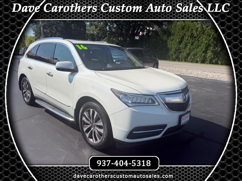 2016 Acura MDX SH-AWD 9-Spd AT w/Tech Package
